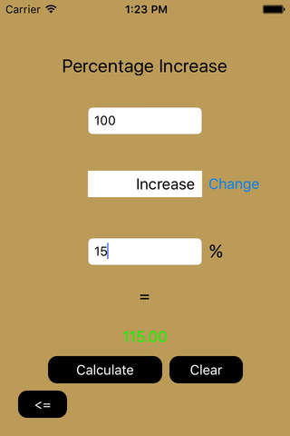 % Calculator PRO screenshot 4