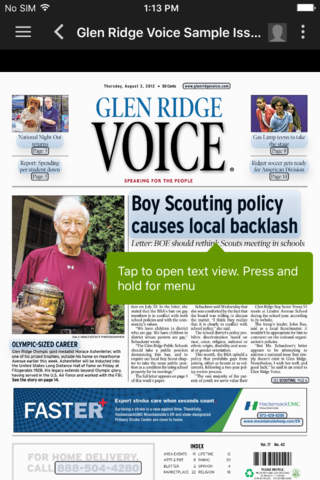Glen Ridge Voice screenshot 2