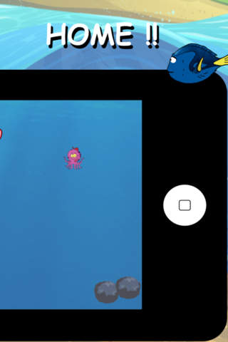 Lovely Fish Swimming Kid Game - Help Bringing Dory Fish to Find home and family screenshot 2