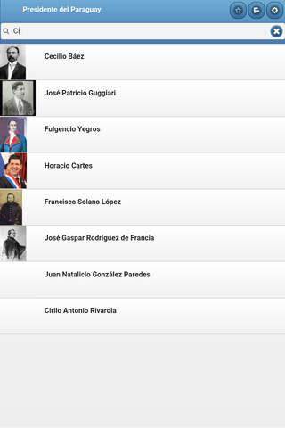 Presidents of Paraguay screenshot 4