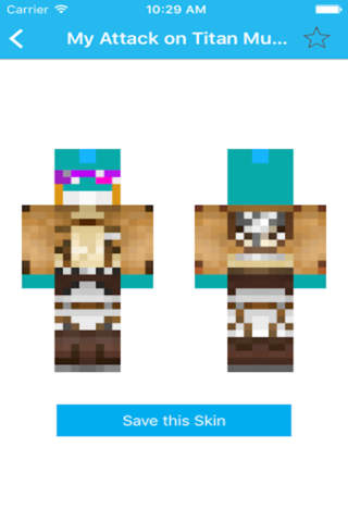 Skin Editor Tool for Minecraft screenshot 3