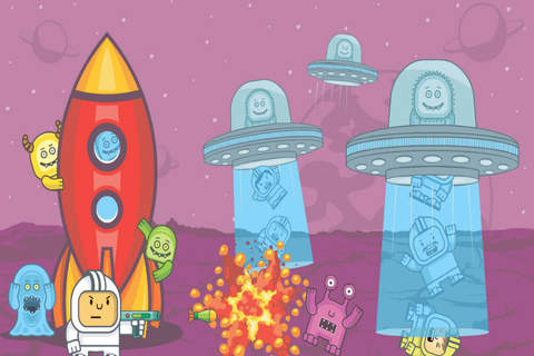 Spaceman Vs Monsters - Space Warfare／Brave March screenshot 3