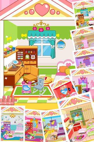 Princess Bedroom - House  Decoration Game for Girls and Kids screenshot 4