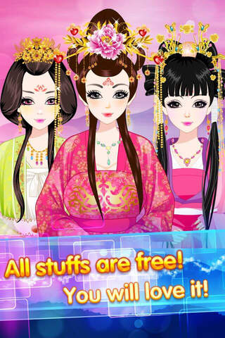 Chinese Story - Ancient Princess Dressup,Concubine New Costumes, Girl Games screenshot 2