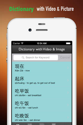 Mandarin Vocabulary Glossary and Cheatsheet: Study Guide and Courses screenshot 4