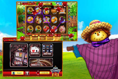 Fun Farm Slots - Lucky Classic Slots-Poker & Craze Play Win Vegas Games  Free screenshot 2