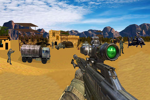 Desert Sniper Action Pro screenshot 4