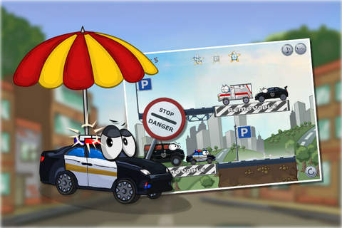 Cartoons Vehicles 3 - Cartoon Race Car/Cartoons Cars Park screenshot 2