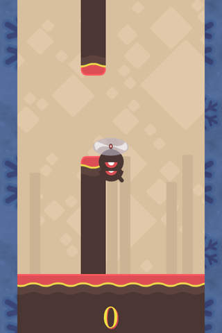 Cycle －Just get the Helicopter pass all the pillar!Super simple screenshot 3