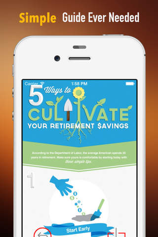Retirement Savings Guide:Tips and Tutorial screenshot 2