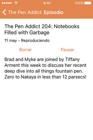 Just1Cast – “The Pen Addict” Edition screenshot 3