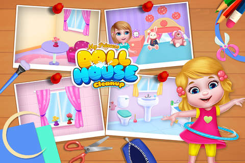 My Princess Doll House Cleanup screenshot 4