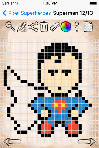 Drawing Lessons for Pixel Superheroes screenshot 4