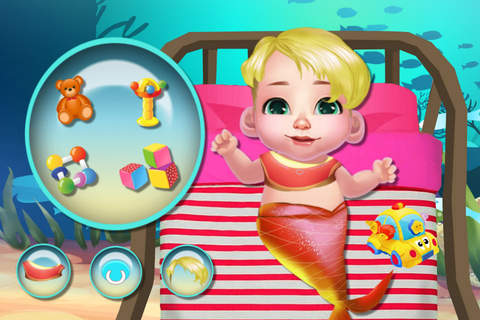 Mermaid Fairy's Newborn Baby - Sugary Infant Salon/Relaxation Diary screenshot 3