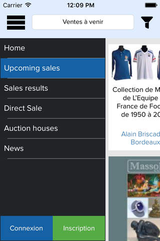 Auction.fr screenshot 2