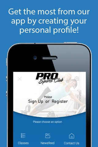 PRO Sports Club App screenshot 2