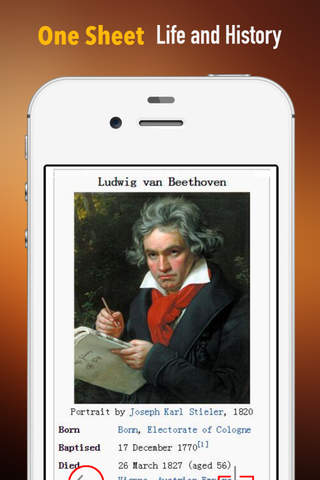 Beethoven Biography and Quotes: Life with Documentary screenshot 2