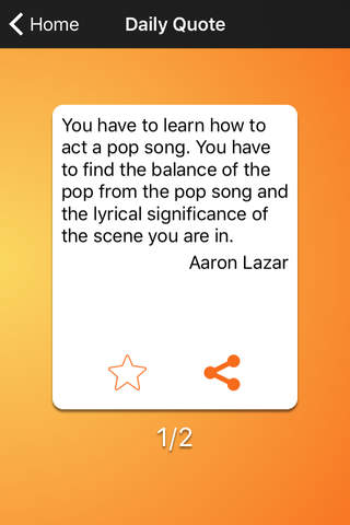 Quote Me - Aaron Lazar : With Daily Quotes screenshot 3