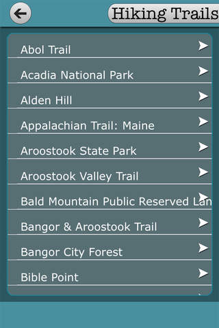 Maine - Campgrounds & Hiking Trails screenshot 4