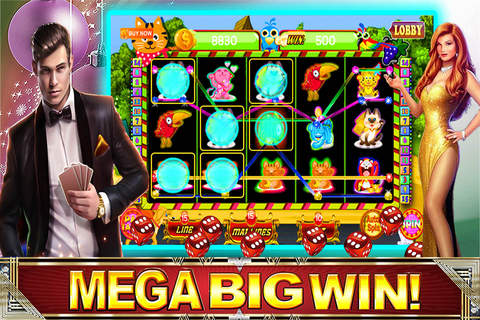 Chicken Slots Fu Lu Shou Triple Fire Casino Slots: Free Slot  Free Games HD ! screenshot 3