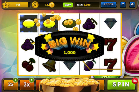 Queen of Jackpot Casino Slot Machine screenshot 3