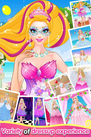 Fashion Masqurade - Makeup, Dress up and Makeover Games for Girls and Kids screenshot 4