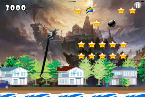 Clan Divergent Jumping Pro - Men Warrior Adventure Jump and Fly Game screenshot 2