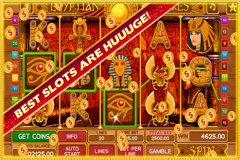 Lucky Casino Slots Pharaoh: Slots Machines Game HD! screenshot 4