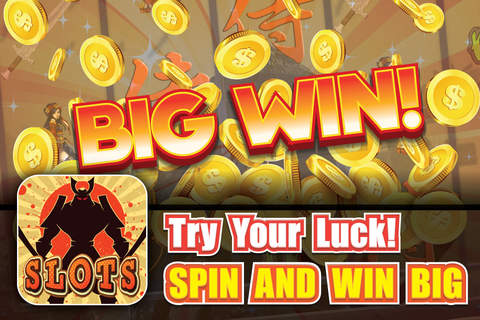 Way of the Samurai Slots - Play Free Casino Slot Machine! screenshot 3
