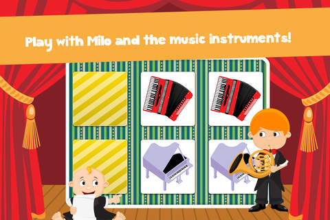 Baby Milo Music Instruments Cartoon screenshot 3