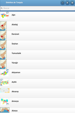 Districts of Turkey screenshot 2