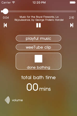 weeSchool Bathe – Bathtime music and tracking for babies and toddlers screenshot 3