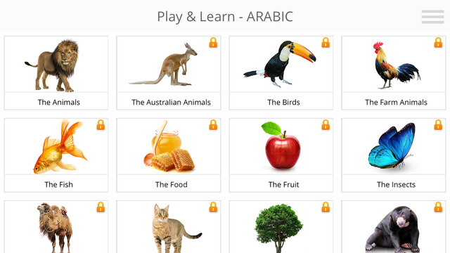 Play and Learn ARABIC fast with this free app for Android and iOS