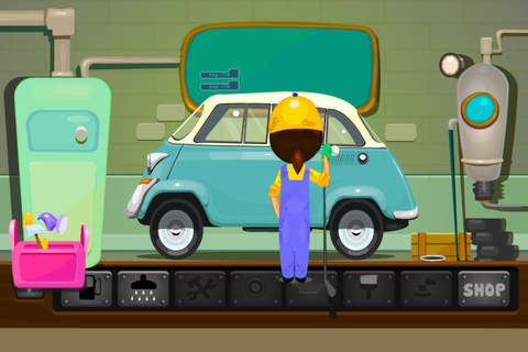 Auto Repair Stations - Busy Girl&、Car Wash screenshot 2