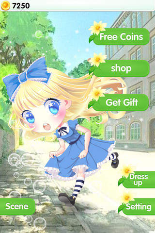 Cute Girl Dress Up - Alice in Wonderland edition screenshot 2