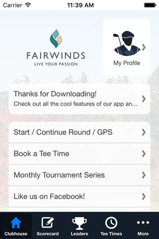 Fairwinds Golf Club screenshot 2
