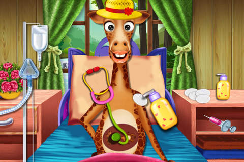 Giraffe Baby's Jungle Resort - Pets Pregnancy Check/Lovely Infant Care screenshot 2