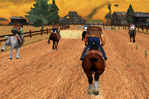 Extreme Wild Horse Race Texas - Cowboys Takes Challenge To Win Race & Become Derby Champion screenshot 2