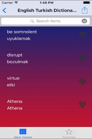 English Turkish Dictionary Offline for Free - Build English Vocabulary to Improve English Speaking and English Grammar screenshot 3