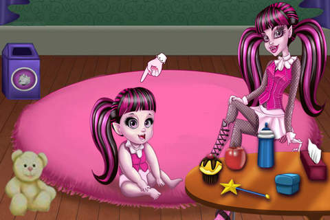 Gilrs Care Baby - Magic Castle/Vampire Girl Diary screenshot 2