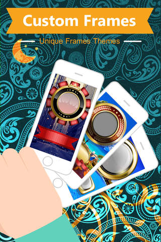Clock Luxury Alarm : Music Wake Up Wallpapers , Frames and Quotes Maker For Free screenshot 2