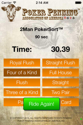 PokerPenning Scoring Application screenshot 4