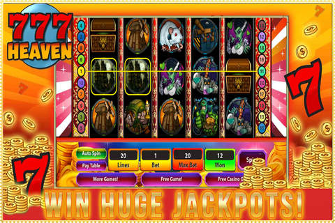 Mega Slots France Slots Of Ghost House: Free slots Machines screenshot 3