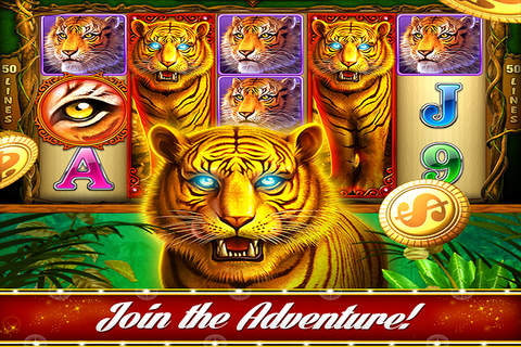 Lion Slots - Luxury casino party free Vegas Slot Machine Games for grand jackpot Serengeti PRO! screenshot 4