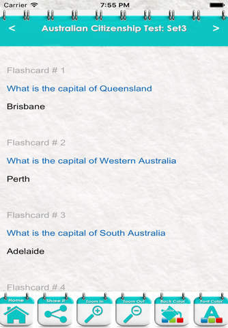 Australian Citizenship Practice Test -900 Flashcards, Concepts & Quizzes screenshot 2