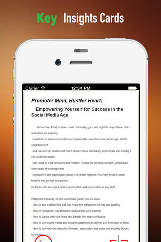 Promoter Mind, Hustler Heart: Practical Guide Cards with Key Insights and Daily Inspiration screenshot 4
