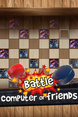 Checkers Board Puzzle Free - "League of Legends edition" screenshot 3