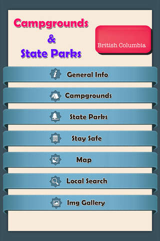 British Columbia - Campgrounds & State Parks screenshot 2