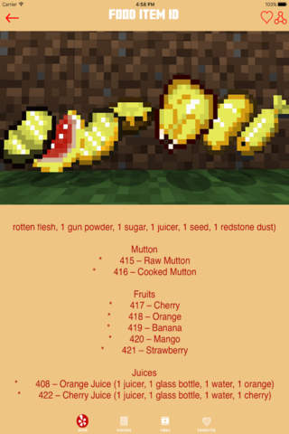 FOOD MODS FOR MINECRAFT GAME  - Pocket food Edition Wiki for Minecraft PC screenshot 3