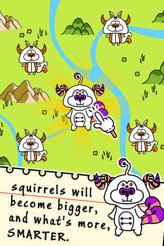 Squirrel Evolution - Tap Coins of the Crazy Mutant Simulator Idle Game screenshot 2